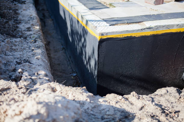 Professional Interior Drainage System technician working in Flanders, NJ